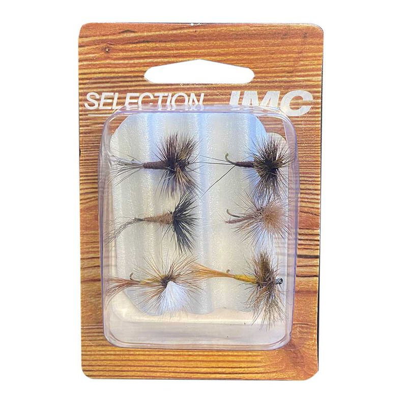 Selection Mouches JMC March Brown (x6) - Sèches | Pacific Pêche
