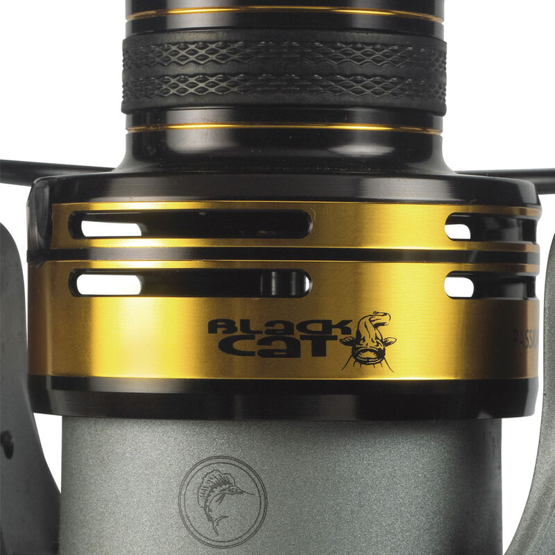 Moulinet spinning silure black cat passion pro 640 fd - Spinning | Pacific P&ecirc;che