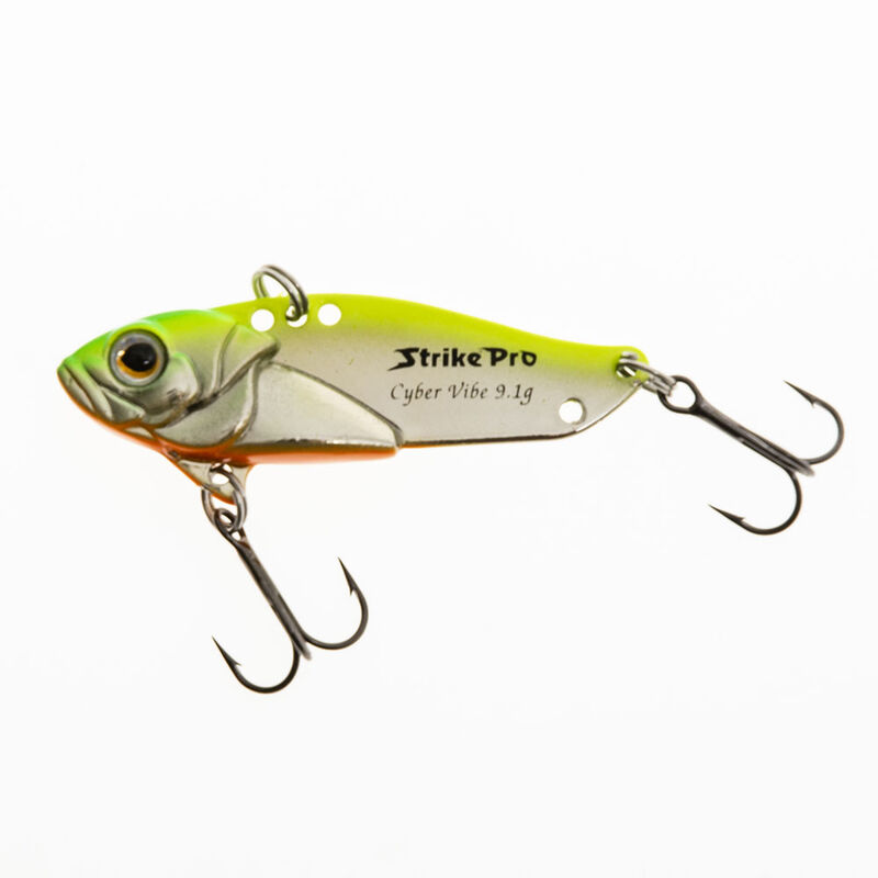 Lame vibrante carnassier strike pro cyber vibe 55 5,5cm 17g - Lames Vibrantes | Pacific P&ecirc;che