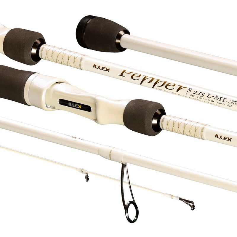 Canne Spinning Illex Pepper X5  S 215 L-LM Akoya Pearl 2.16cm, 3-12g - Cannes Spinning | Pacific P&ecirc;che
