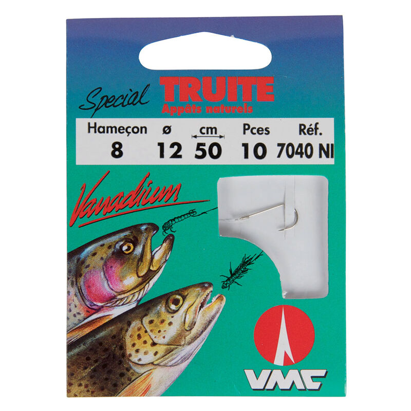Hame&ccedil;ons mont&eacute;s truite waterqueen appats naturels 7040ni (x10) - Hame&ccedil;ons | Pacific P&ecirc;che