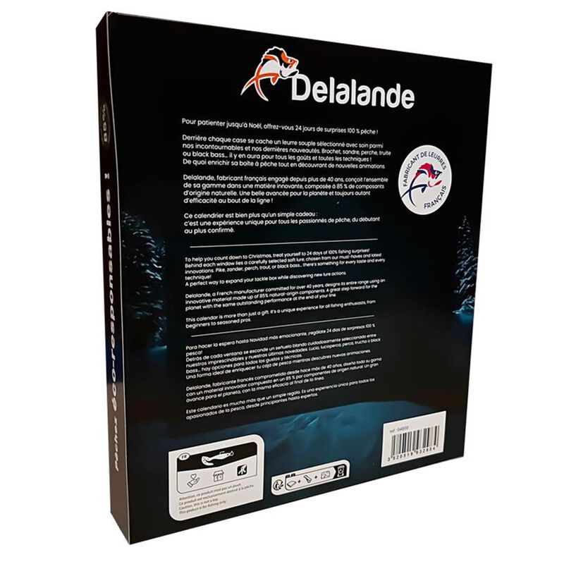 Calendrier de l'Avent Delalande 2025 - Leurres | Pacific Pêche