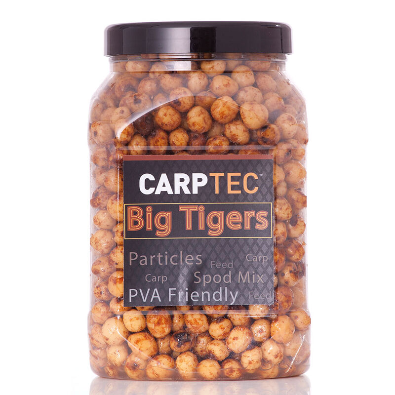 Graines cuites carpe dynamite baits carptec particles big tigernuts - Prêtes à l'emploi | Pacific Pêche