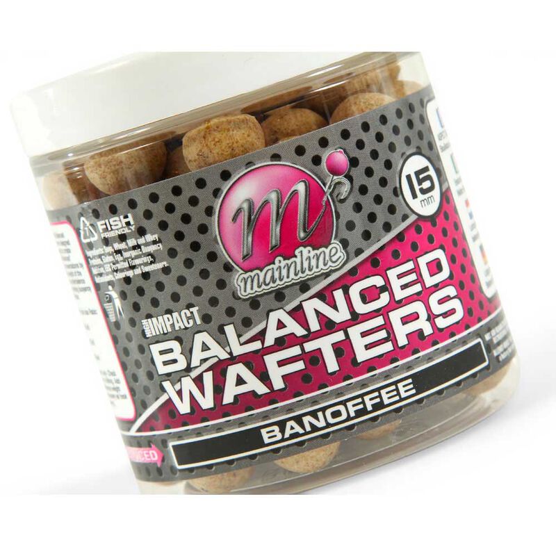 Bouillettes &eacute;quilibr&eacute;es carpe mainline high impact balanced wafters banoffee - Equilibr&eacute;es | Pacific P&ecirc;che