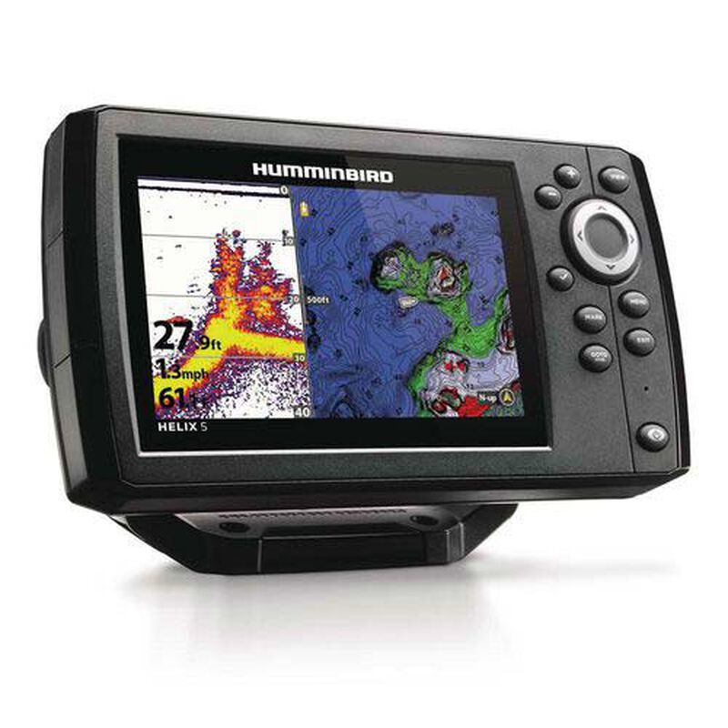 Combiné Humminbird Helix 5 G3 Chirp Sonde Tableau Arrière et Température - Sondeurs/Gps | Pacific Pêche