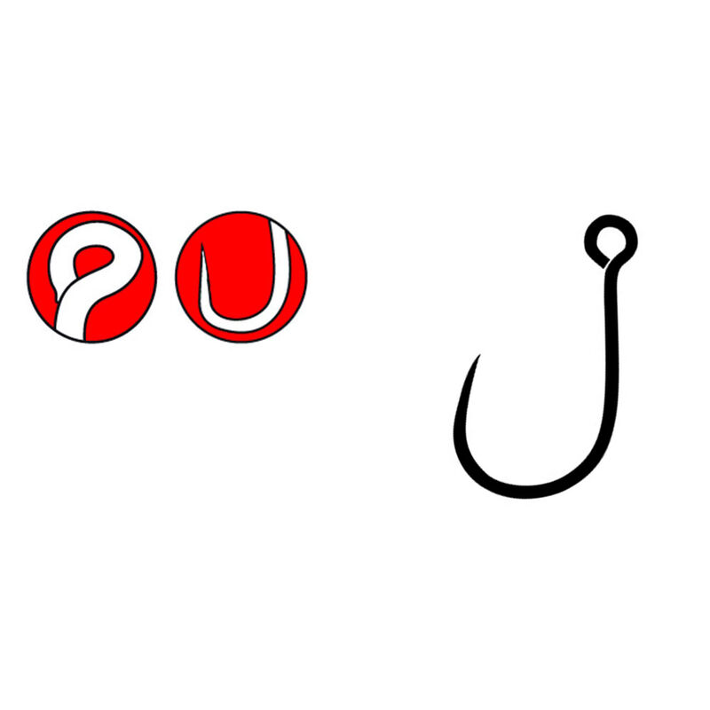 Hame&ccedil;on simple carnassier gamakatsu gama 3423 f sans ardillon - Simples | Pacific P&ecirc;che