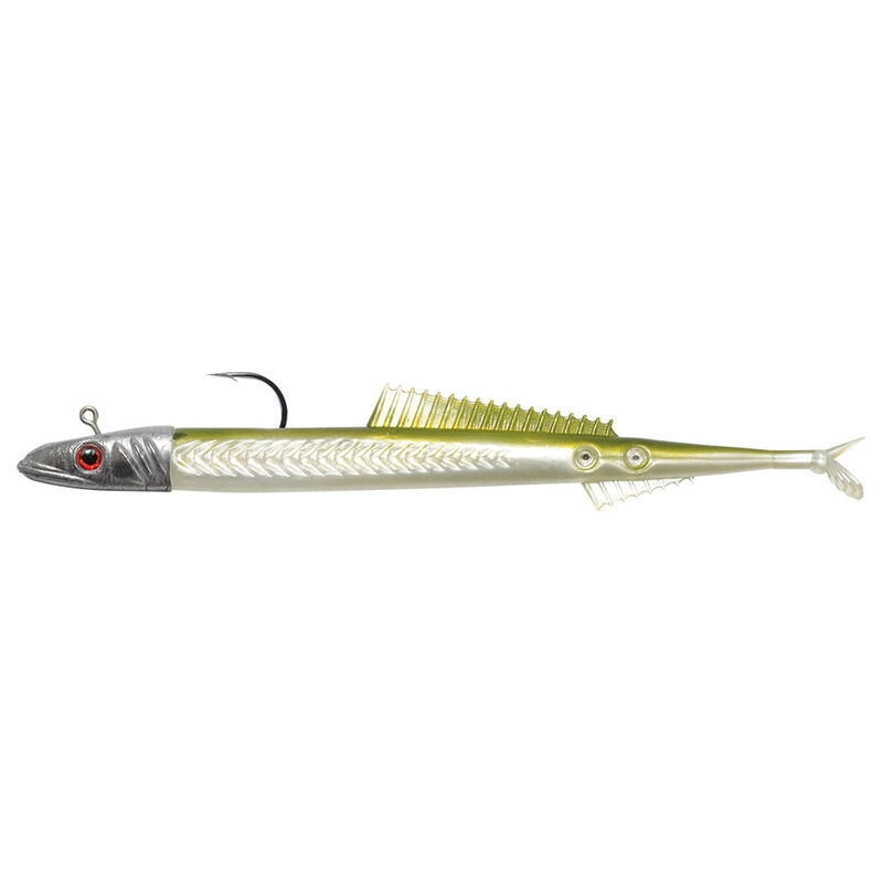 Leurre souple mont&eacute; delalande fire eel 13cm 30g - Leurres souples | Pacific P&ecirc;che