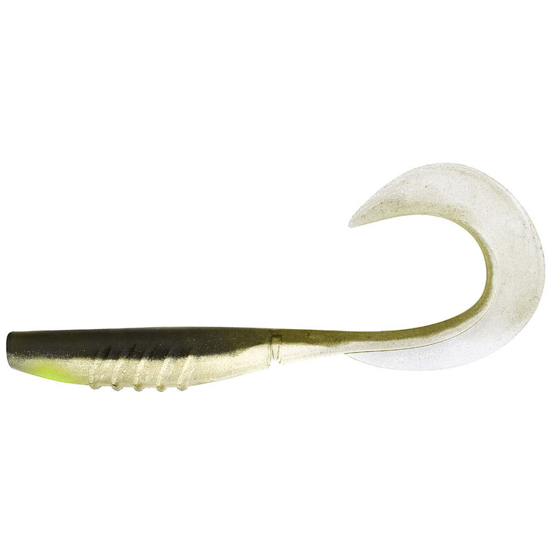 Leurre Souple Virgule Megabass X-Layer Curly 8cm, 3g (x7) - Grubs | Pacific Pêche