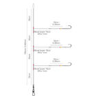 Bas de Ligne SPRO Salt Rig Metal Boom Worm - Bas de Lignes / Lignes Montées | Pacific Pêche