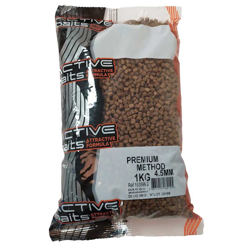 Pellets active baits premium 1kg - Pellets | Pacific Pêche