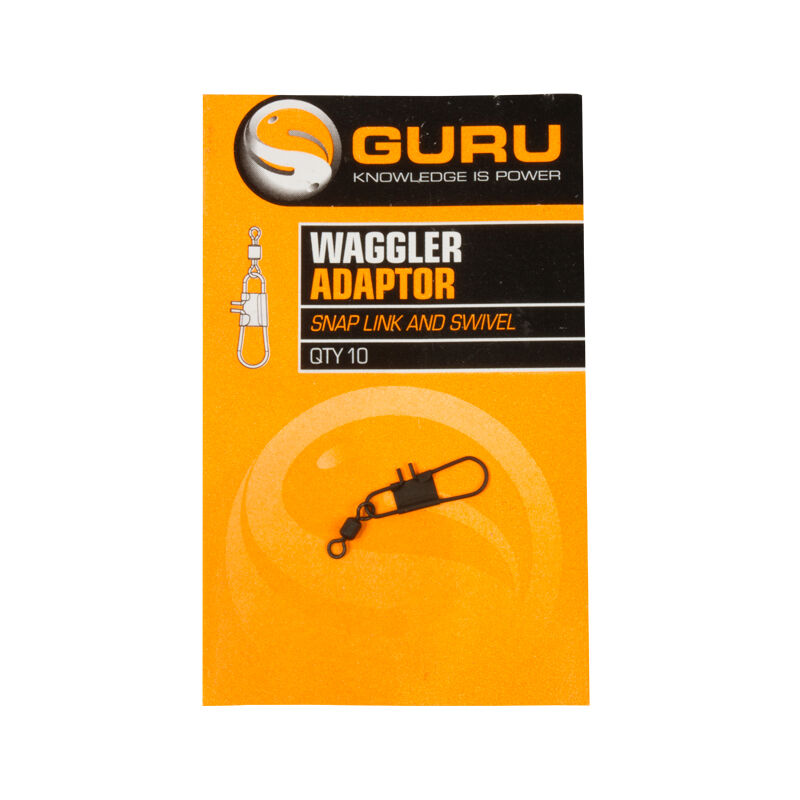 Emerillons à agrafe coup guru waggler adaptors (x10) - Acc. de montage feeder | Pacific Pêche