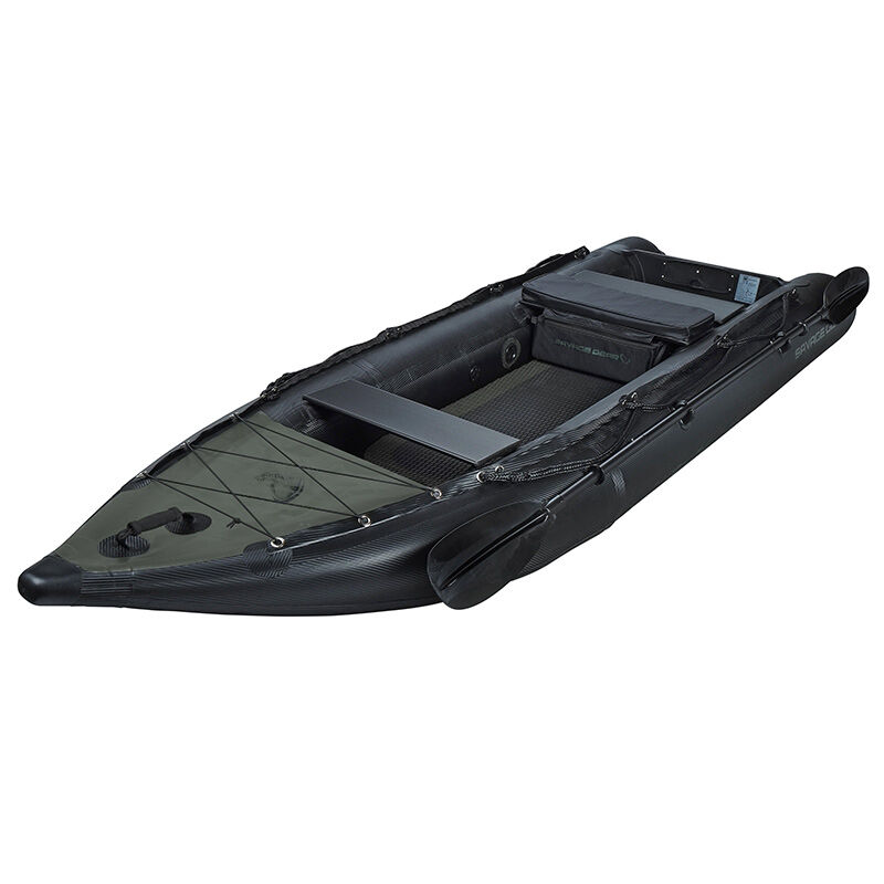 Kayak Gonflable Savage Gear E-Rider 330 Carbon Optix - Bateaux | Pacific P&ecirc;che