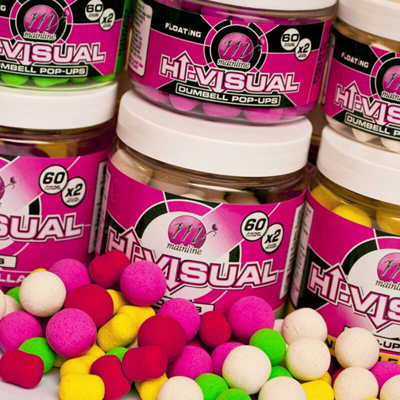 Bouillettes flottantes carpe mainline hi-visual pop ups pineapple juice 15mm - Flottantes | Pacific Pêche