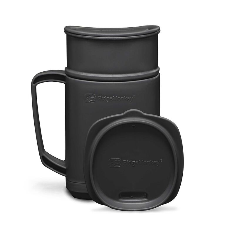 Thermos ridgemonkey set thermomug dlx brew gris - Cuisine/Repas | Pacific P&ecirc;che