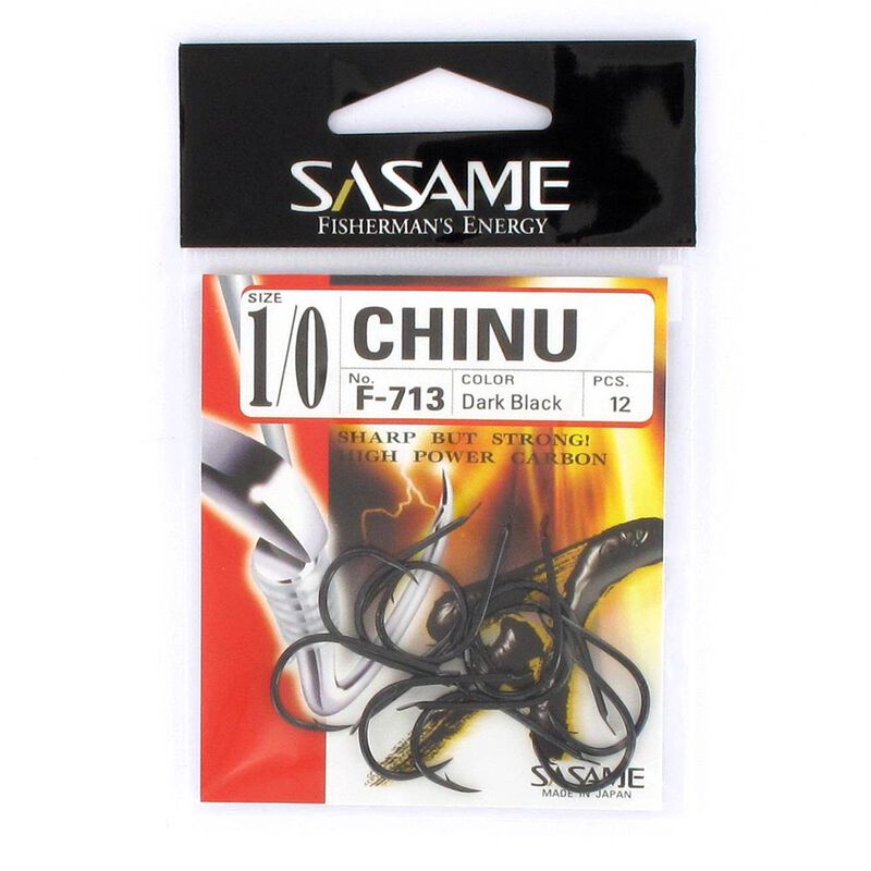 Hame&ccedil;on sasame chinu dark black 713 - Simples | Pacific P&ecirc;che
