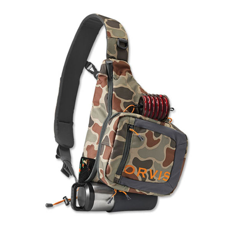 Sac à dos orvis sling pack safe passage marron camo - Sacs à Dos | Pacific Pêche