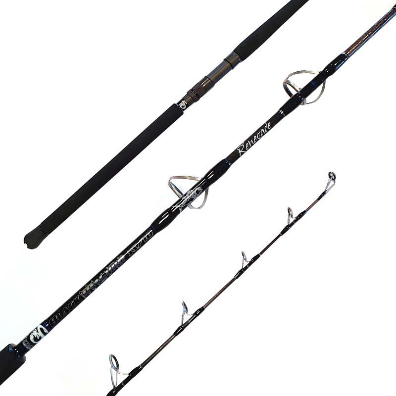 Canne jigging S-Craft Black Maguro Renegade 55/10 165m 300-600g - Cannes | Pacific P&ecirc;che