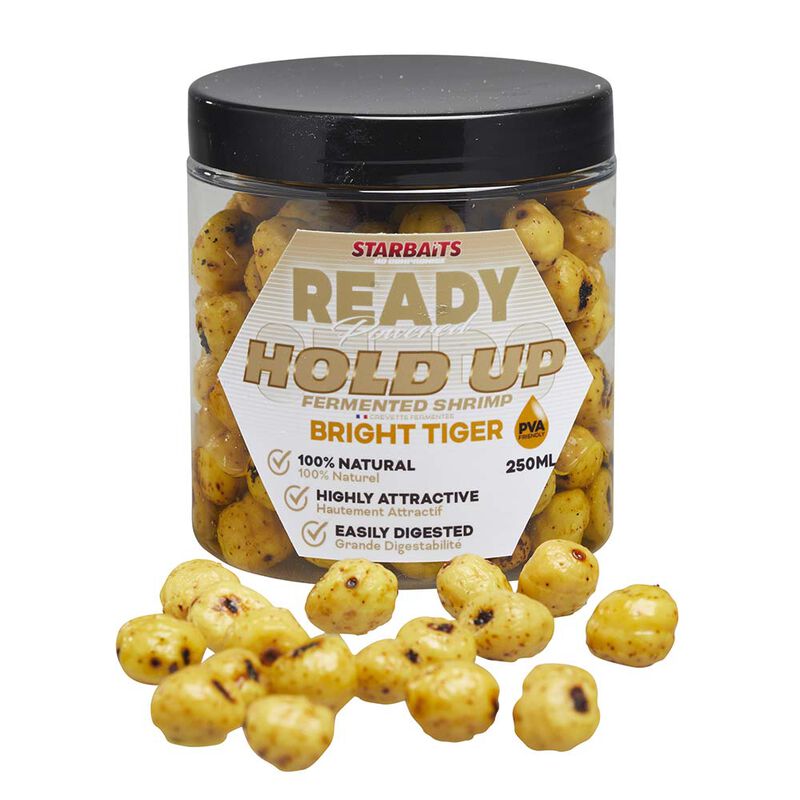 Graines Cuites Starbaits Ready Seeds Bright Tiger Hold Up 250ml - Pr&ecirc;tes &agrave; l'emploi | Pacific P&ecirc;che
