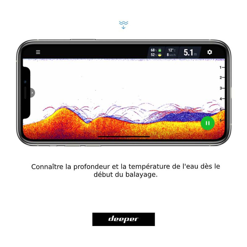 Pack sondeur portable deeper pro+ - Sondeurs | Pacific Pêche