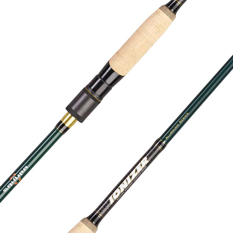 Canne lancer/spinning carnassier sakura ionizer allround 702 m 2,13m 5-21g - Cannes Medium | Pacific Pêche