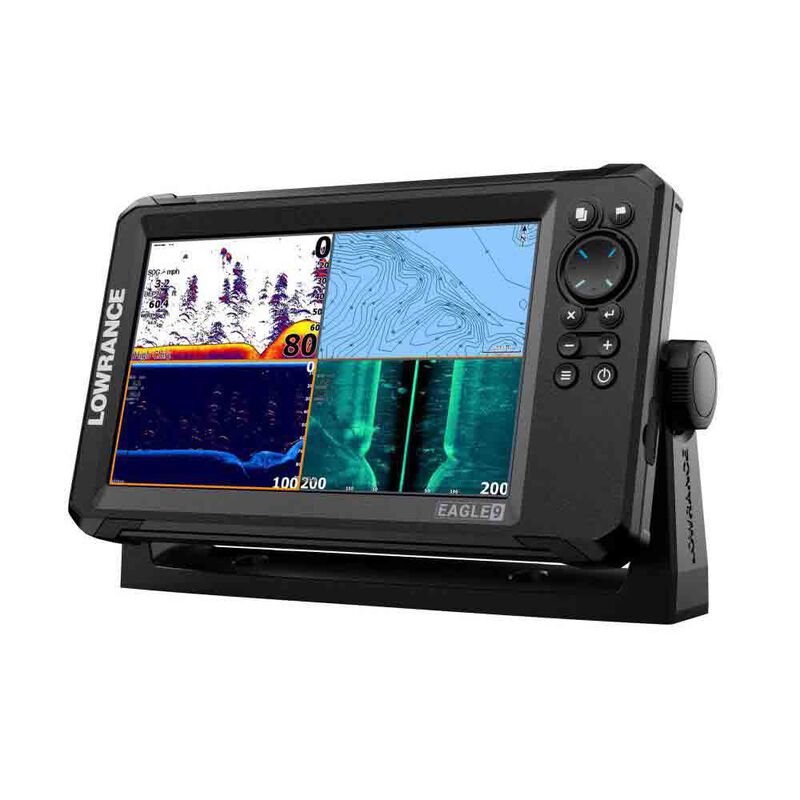 Sondeur Lowrance Eagle 9" avec sonde TripleShot HD - Sondeurs | Pacific P&ecirc;che