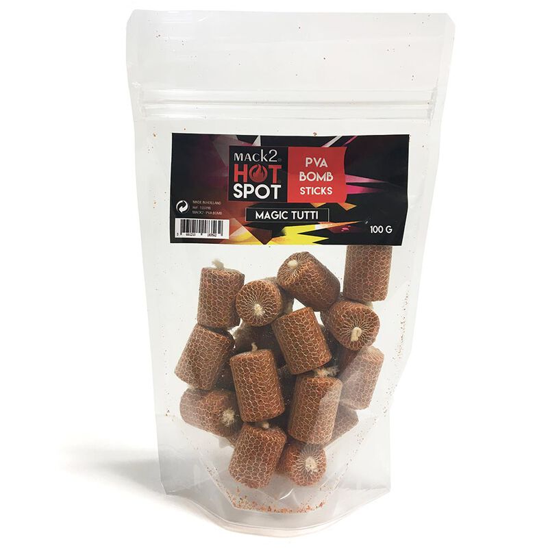 Sticks carpe mack2 pva bomb magic tutti x20 - Sticks Mix | Pacific P&ecirc;che