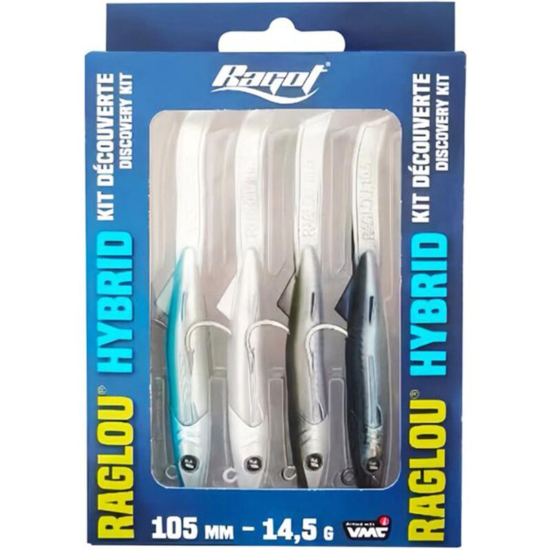 Leurre Souple Ragot Raglou Hybrid Discovery Kit - Leurres souples | Pacific Pêche