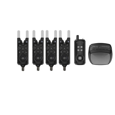 Coffret 4 d&eacute;tecteurs + 1 centrale + 1 lampe bivvy Sonik GIZMO2 - Coffrets d&eacute;tecteurs | Pacific P&ecirc;che