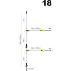 Bas de Ligne SPRO Salt Rig L-Range Polyball Citrus 1/0 - Bas de Lignes / Lignes Mont&eacute;es | Pacific P&ecirc;che
