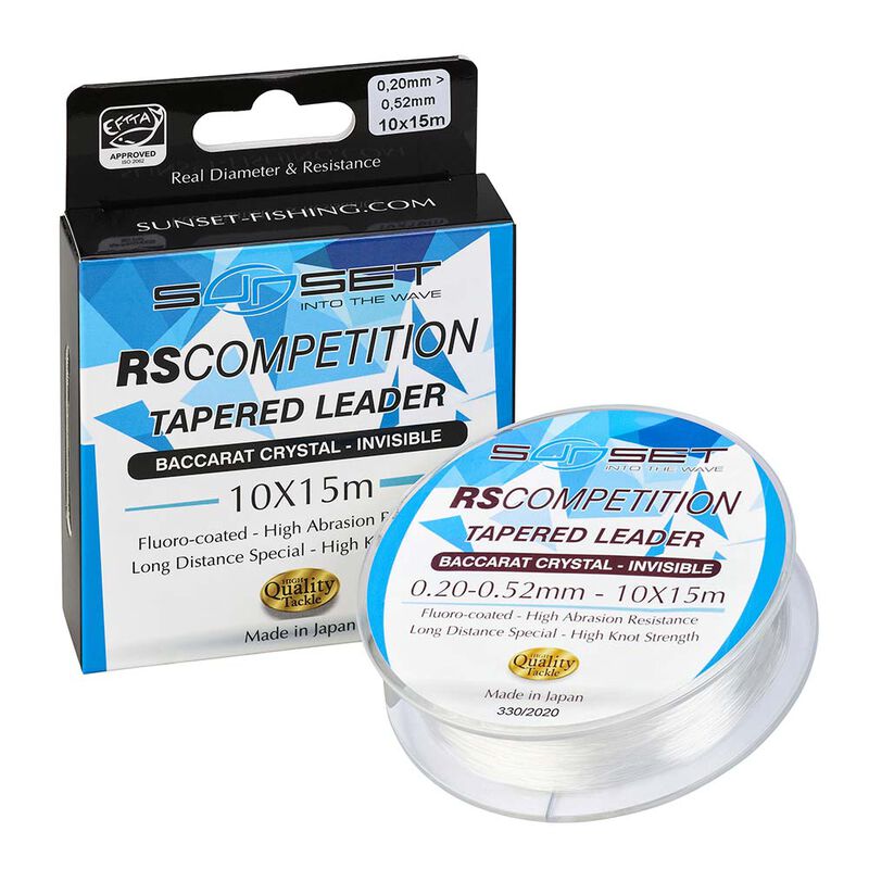 Arrachée conique SUNSET RS Competition 10x15m - Fluorocarbons | Pacific Pêche