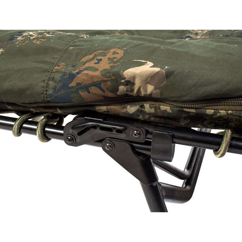 Bedchair avec duvet nash scope ops 4 fold sleep system (6 pieds)