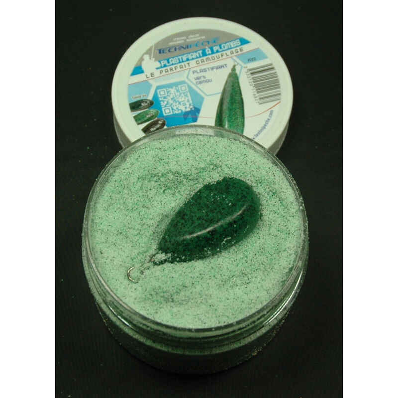 Plastifiant pour plombs technipeche vert camou 250ml - Plombs | Pacific P&ecirc;che
