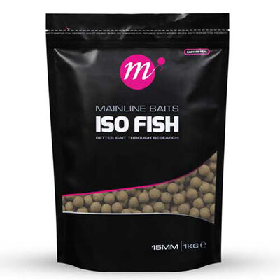 Bouillettes Mainline Iso Fish Shelf Life 1 Kg - Denses | Pacific P&ecirc;che