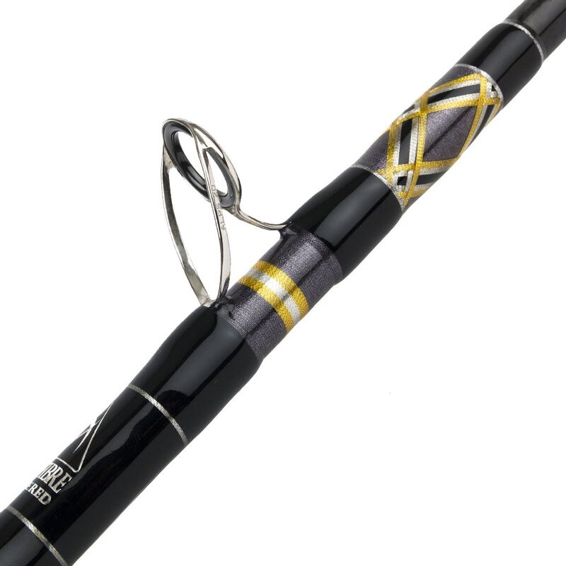 Canne traîne mer shimano tyrnos a stand up roller 1.65m 50lb - Cannes | Pacific Pêche