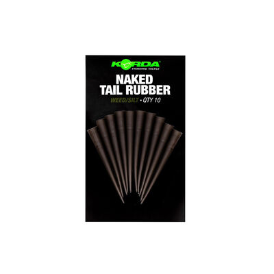 T&eacute;tine de plomb carpe Korda Naked Tail Rubber - Clip plombs et c&ocirc;nes | Pacific P&ecirc;che