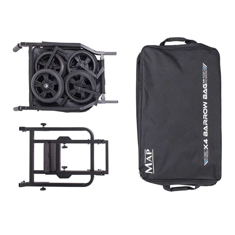 Chariot Map X4 Extending Barrow MKII - Chariots | Pacific P&ecirc;che