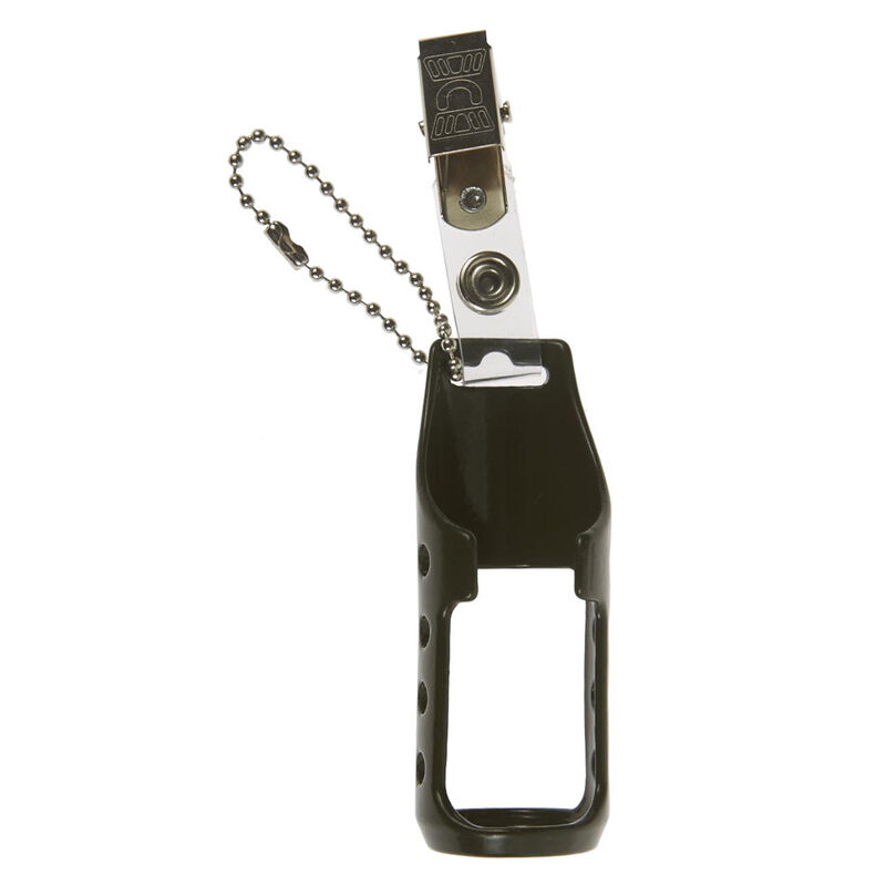 Accessoire du gilet jmc porte flacon alu (noir) - PDT S&eacute;chage et Hydrophobes | Pacific P&ecirc;che