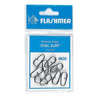 Attache rapide mer flashmer anneau oval surf inox (x10) - Agrafes | Pacific P&ecirc;che