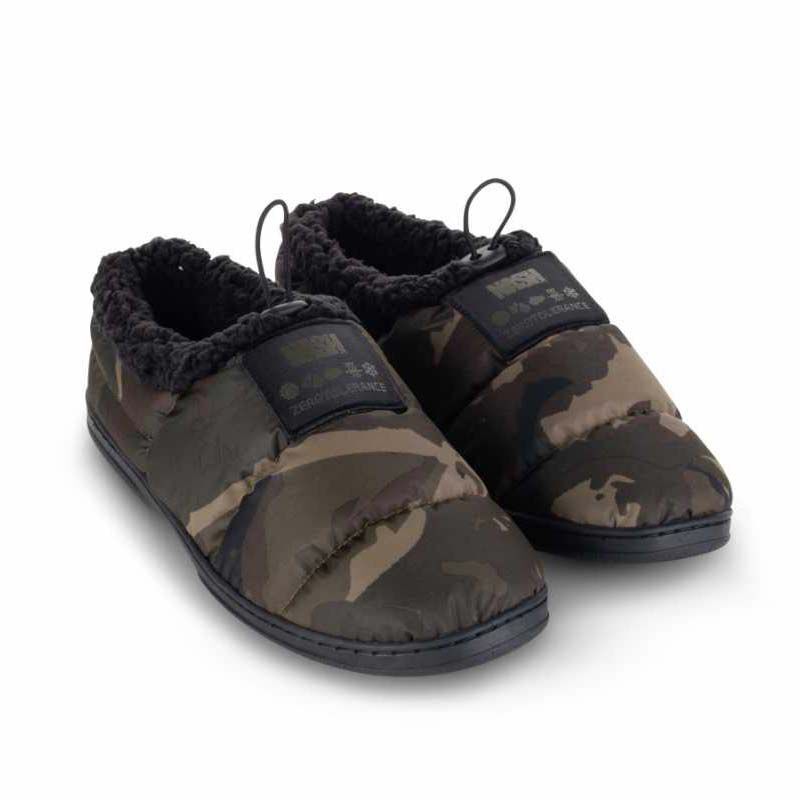 Chaussons Nash ZT Deluxe Biwy Slipper Camo - Chaussures | Pacific P&ecirc;che