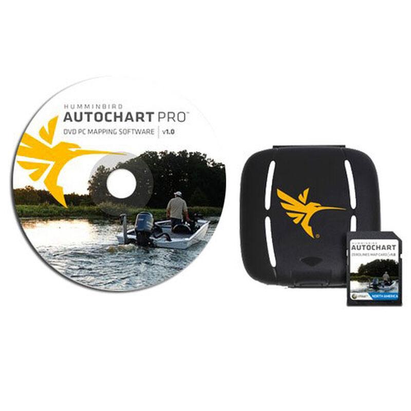 Logiciel de création des cartes Autochart PRO + Carte SD Zeroline EU - Sondeurs | Pacific Pêche