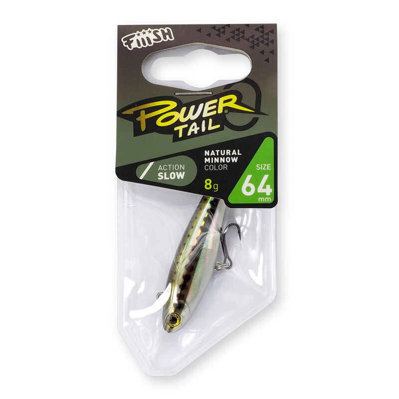 Leurre Fiiish POWERTAIL 6.4CM SLOW 8G - Jerkbaits | Pacific P&ecirc;che