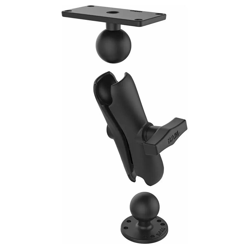 Support Horizontal RAM MOUNT pour Helix 7 - Supports | Pacific Pêche