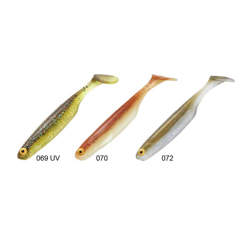 Leurre Souple Shad Sakura Shadura 8cm (x6) - Shads | Pacific P&ecirc;che