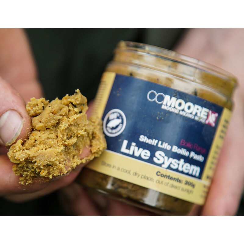 Pâte d'enrobage carpe cc moore live system shelf life paste 300g - Pâtes | Pacific Pêche