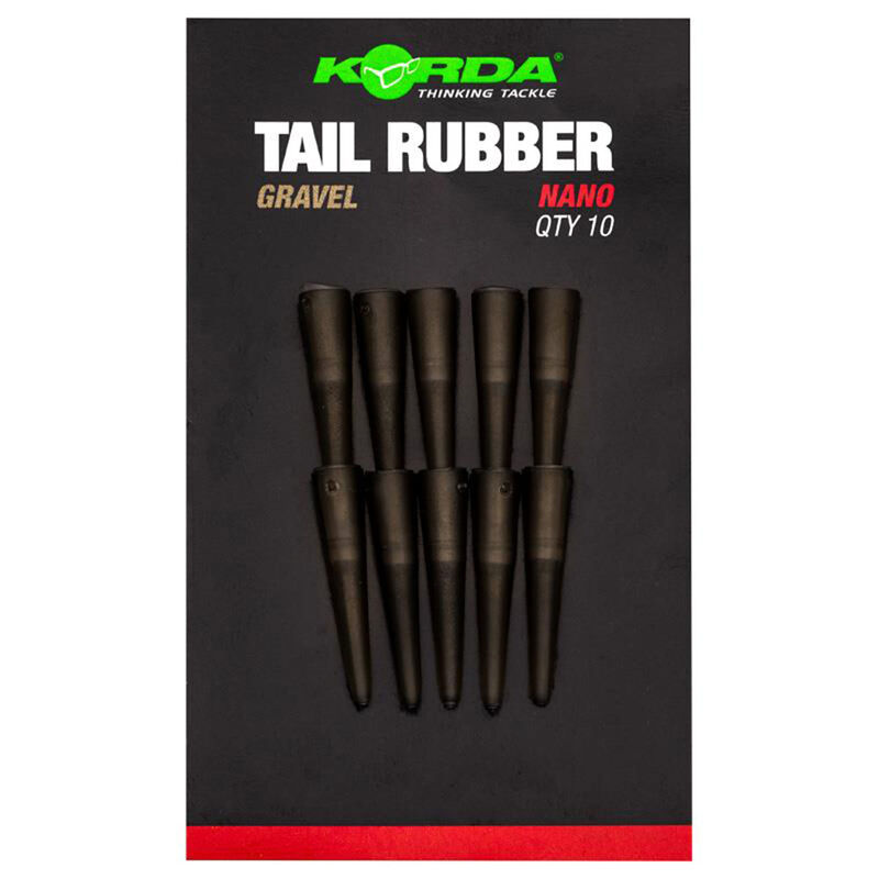 Tail Rubber Nano Korda - Clip plombs et cônes | Pacific Pêche