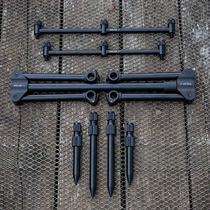 Rodpod Solar A1 Aluminium Ground Pod 2 legs 6" et 2 legs 9" (15 et 23cm) - Rod Pod | Pacific P&ecirc;che