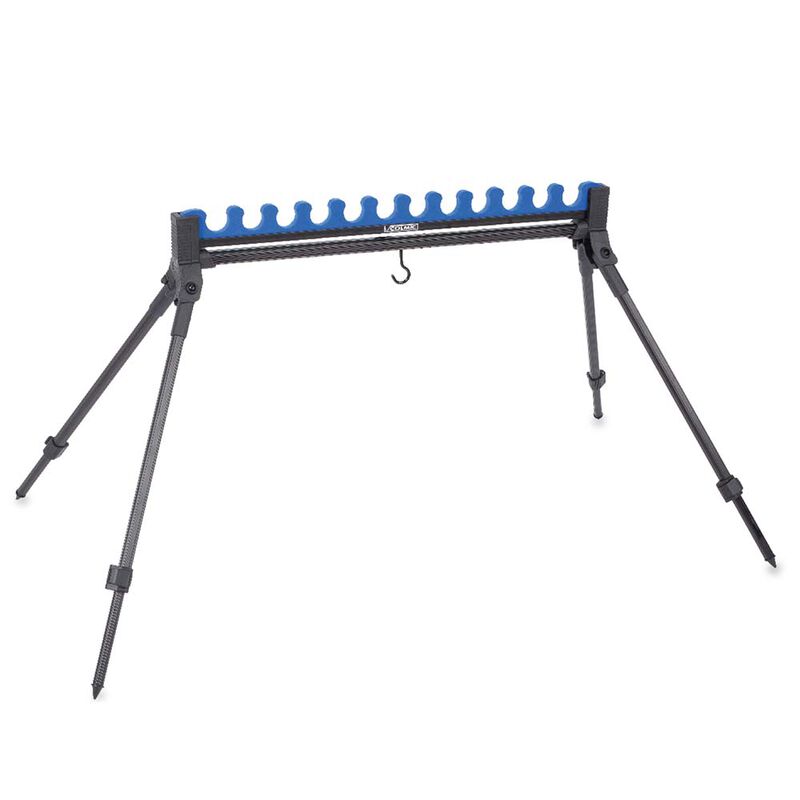 Support kit universel 4 piéds Colmic 12 loges - Supports | Pacific Pêche