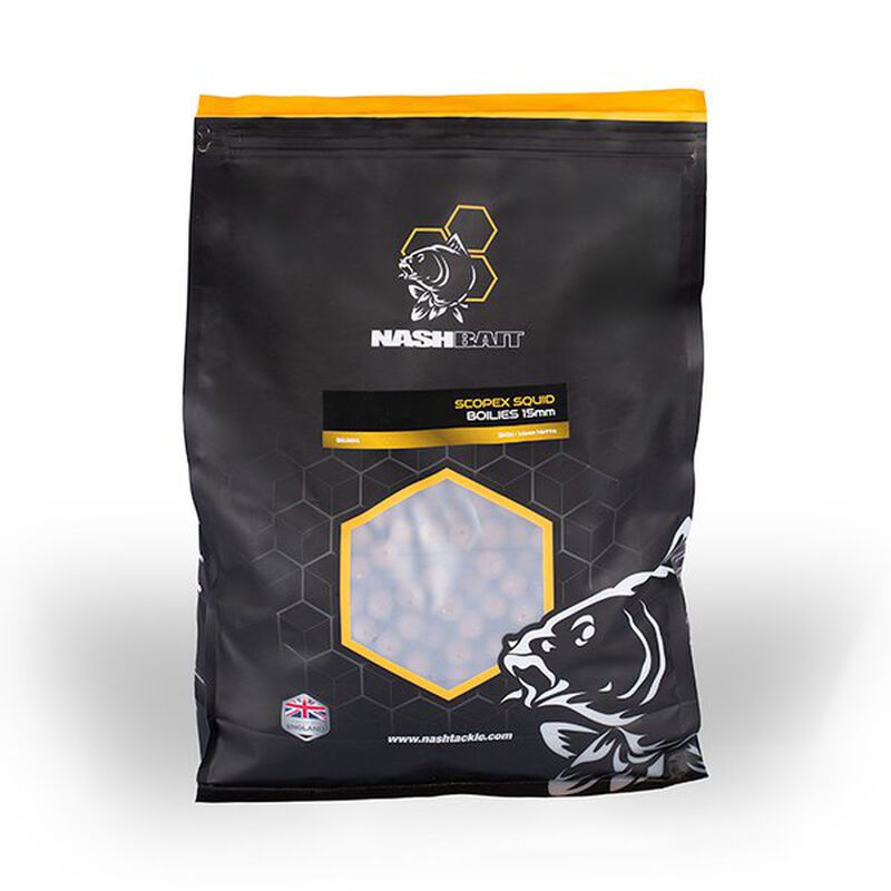Bouillettes Nash Scopex Squid Boilies 1kg - Denses | Pacific Pêche