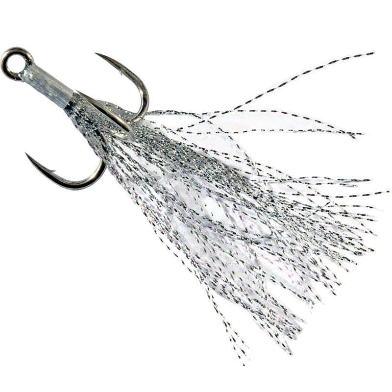 Hame&ccedil;ons triples decoy fiber treble fb3 (2 par pochette) - Triples | Pacific P&ecirc;che