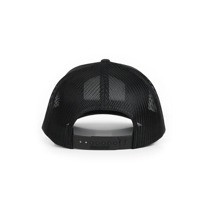 Casquette Grundens Bluefin Trucker Solid Black - Casquettes et couvrants | Pacific Pêche